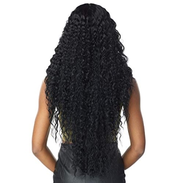 Sensationnel Butta Lace Wig with 5 inch deep parting in Jet Black