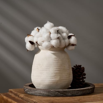 SIDUCAL Rustic Farmhouse Vase Elegant Boho Decor