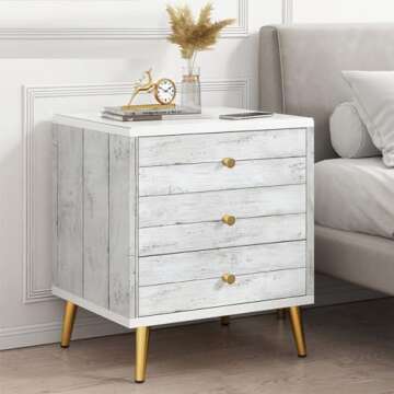 Abyssaly Peel and Stick Wallpaper 17.7" X 118" White Gray Wood Shiplap Contact Paper Self-Adhesive Removable Decorative Wall Covering Vintage Wood Plank Film for Home Decoration