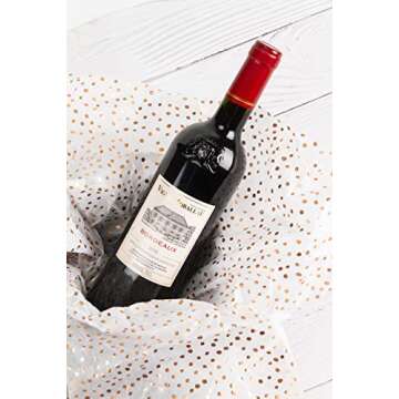 WRAPAHOLIC Rose Gold Gift Wrapping Tissue Paper - 25 Sheets 19.7x27.5 Inch