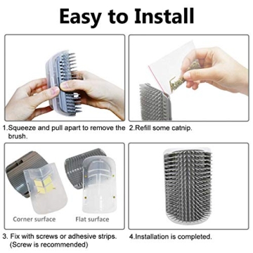 Yuntop Self Grooming Comb for Cats & Dogs - 2 Pack