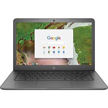 HP 14" Chromebook, Intel Celeron N3350, 4GB RAM, 32GB