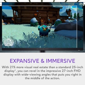 Alienware AW2724HF 27-Inch 360Hz Gaming Monitor Unmatched Performance