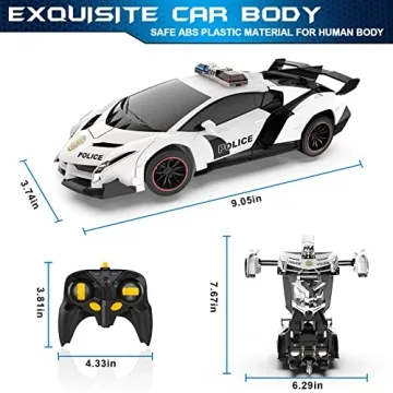 FDJ Remote Control Transforming Car for Kids - Fun Toy