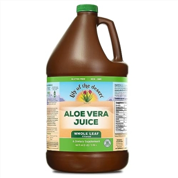 Lily Of The Desert Organic Aloe Vera Juice - Whole Leaf Filtered for Digestive Health and Wellness, ...