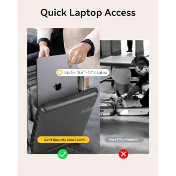 LUGGEX Carry On Luggage with Cup Holder and Front Pocket, Expandable PC Hard Shell Suitcase 2 Piece Set(Charcoal Metallic, 20/Tote)