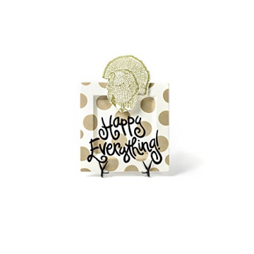 Happy Everything Neutral Dot Big Square Serving Platter