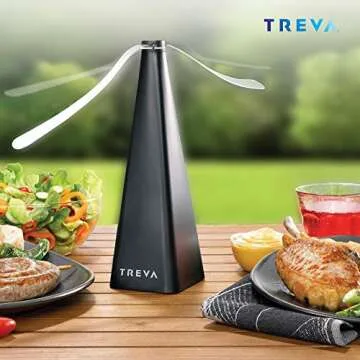 Treva Bug Fan: Portable Bug Deterrent for Outdoor Fun