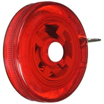 Knit Happy Tape Measure-Red