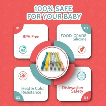 BEBECAN Teething Sticks for Babies 0-36 Months