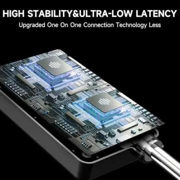 Wireless Microphones for Karaoke,Party,DJ & Wedding -40H Rechargeable Battery,One-to-One Chip Connection System,Metal Head Design,200FT Range,Plug and Play|Professional Karaoke Microphone for singing