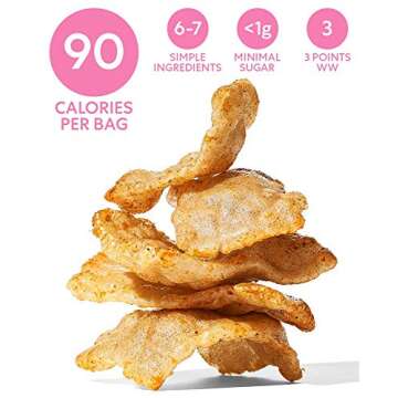 SNACKLINS Plant Based Crisps, Low Calorie Snacks, Vegan, Gluten-Free, Grain-Free, Healthy, Crunchy, Puffed Snack - Teriyaki & BBQ Variety Pack, 0.9oz (Pack of 12)