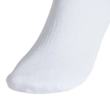 Adidas Cushioned Quarter Socks for Men - Comfortable & Durable