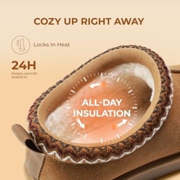 Stylish DREAM PAIRS Cozy Fuzzy Slippers for Women