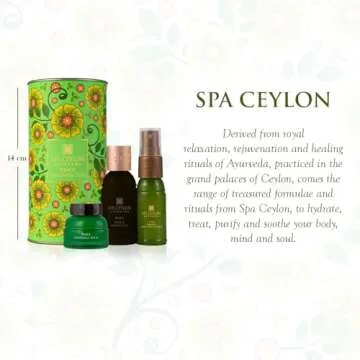 SPA CEYLON Peace Wellness Trio Set | Spa Essentials | Body Care | Ayurvedic | natural ingredients | ...