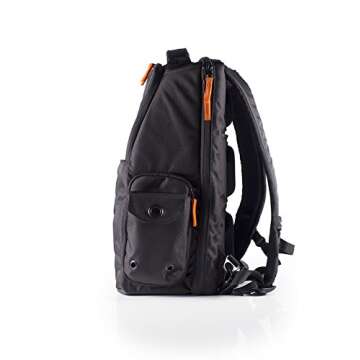 Gruv Gear VENUEBAG02-BLK | Black Club Bag - Your Ultimate Organizer for Musicians