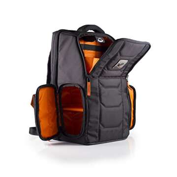 Versatile Black Club Bag for Musicians and Performers