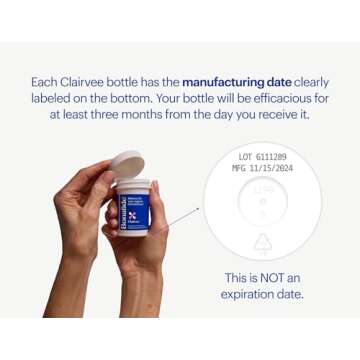 Bonafide Clairvee – Relief from Vaginal Odor – Hormone-Free, Drug-Free Vaginal Probiotic – Red...