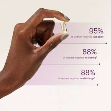 Bonafide Clairvee – Relief from Vaginal Odor – Hormone-Free, Drug-Free Vaginal Probiotic – Reduces Odor, Itching & Discharge* – 30 Day Supply (15 Capsules)