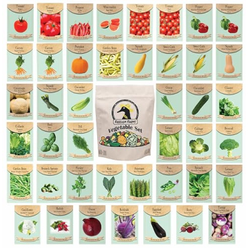 43 Assorted Vegetable Herb Seed Packets Non-GMO Garden