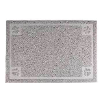 Darkyazi Pet Feeding Mat Large for Dogs and Cats,24"×16" Flexible and Easy to Clean Feeding Mat,Bes...