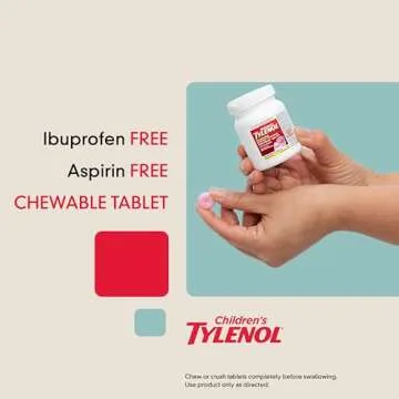 Children's Tylenol Chewables - Pain Relief & Fever Reductor