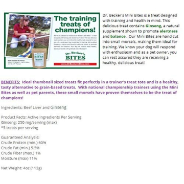 Dr. Becker's Mini Bites - Nutritious Dog Treats