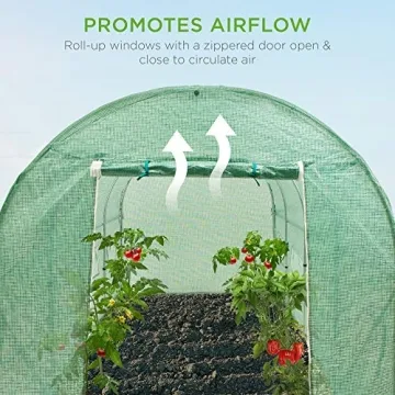 Best Choice Products Greenhouse Tunnel Perfect for Gardening
