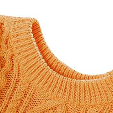 BINPAW Vintage Twist Cotton Sweater for Kids