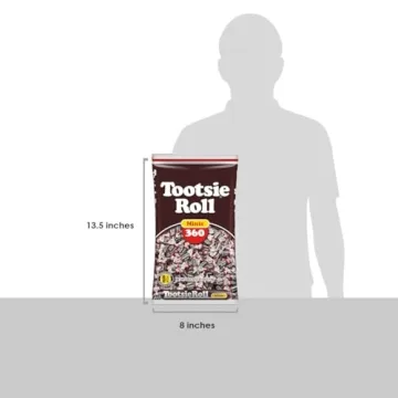 Tootsie Roll Midgees - Gluten-Free Chewy Candies 360 Count