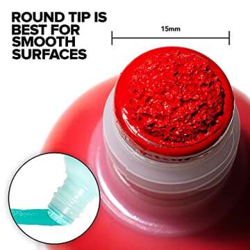 Krink K-60 Light Green Paint Marker - Vibrant and Opaque Fine Art Graffiti Markers for Canvas Metal ...