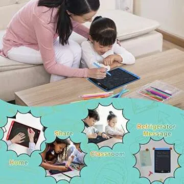YIDEDRAW 6 Pack LCD Writing Tablets for Kids