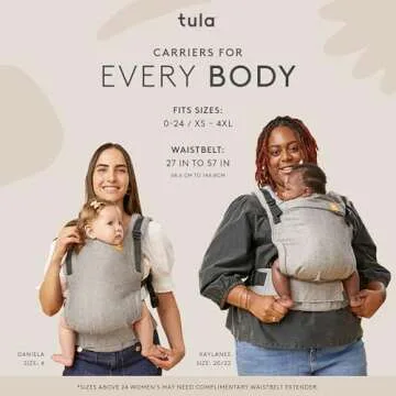 Baby Tula Coast Mesh Baby Carrier for Newborn to Toddler