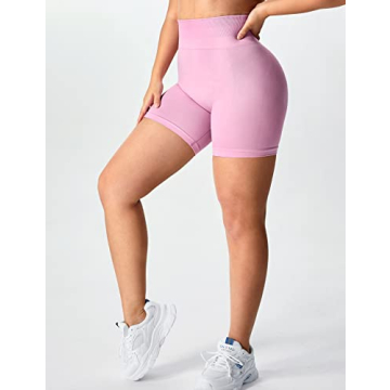 YEOREO Women Amplify Scrunch Workout Shorts for Summer
