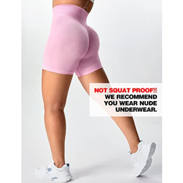 YEOREO Women Amplify Scrunch Workout Shorts for Summer