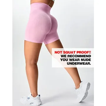 YEOREO Women Amplify Scrunch Workout Shorts for Summer