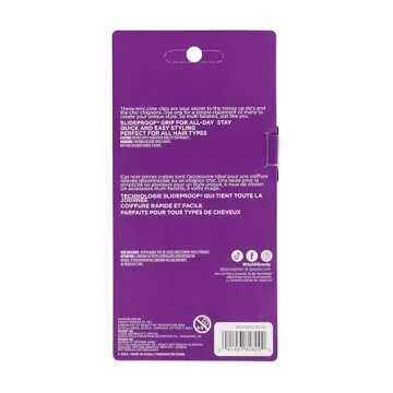 Goody SlideProof Mini Claw Clips - 12 Ct, Neutral Tones, Secure Grip Hair Styling Accessories for Wo...