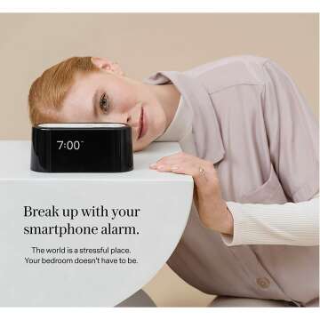 Loftie Smart Alarm Clock: Bluetooth Speaker & Nightlight