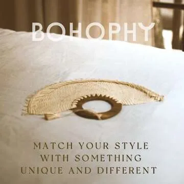 BOHOPHY Handmade Toquilla Straw Hand Fan for Eco-Friendly Style