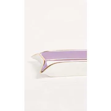 Jonathan Adler Eyes Valet Tray, Purple/Gold, One Size