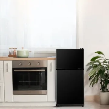 Buy Anukis Retro Mini Fridge 3.2 Cu Ft with Freezer