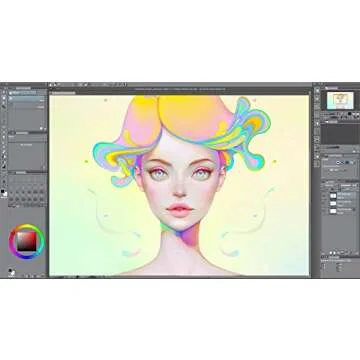 CLIP STUDIO PAINT PRO - Version 1 - Perpetual License - for Microsoft Windows and MacOS
