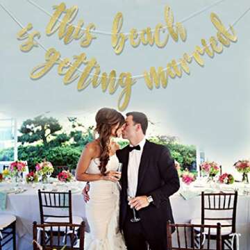 Beautiful Bachelorette Banner for Beach Celebrations