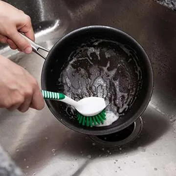 Libman Green & White 3-Piece Cleaning Brush Kit