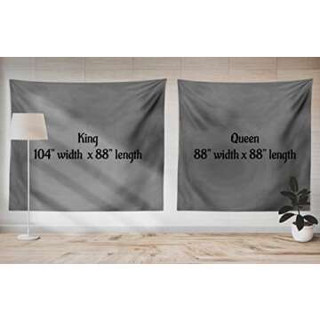 Ambesonne Science Tapestry, Chalkboard Biology Hand Written, Wide Wall Hanging for Bedroom Living Room Dorm, 60" X 40", Black Brown Pale Yellow