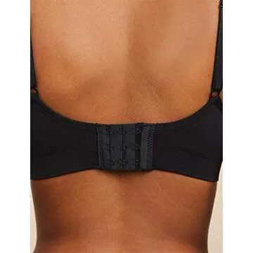 Motherhood Maternity Women's Maternity Seamless Clip Down Nursing Bra, Black, Medium, 98422