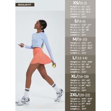 baleaf Women's Pleated Tennis Skirts - Stylish & Functional Activewear