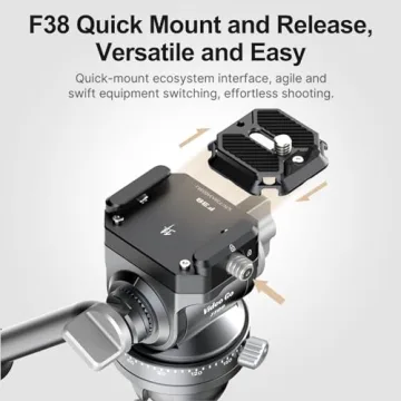 Compact Lightweight ULANZI TT09 F38 Travel Tripod