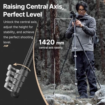 Compact Lightweight ULANZI TT09 F38 Travel Tripod