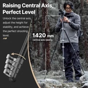 Compact Lightweight ULANZI TT09 F38 Travel Tripod